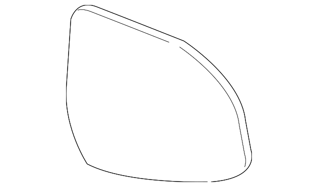 BMW X3/X5/X6/X7 M/M Competition Door Mirror Glass M - BM1325119