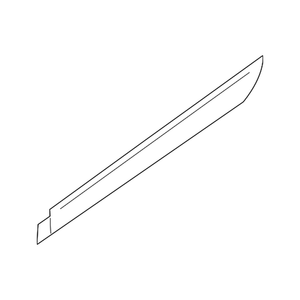 Rear Driver Side Door Molding image