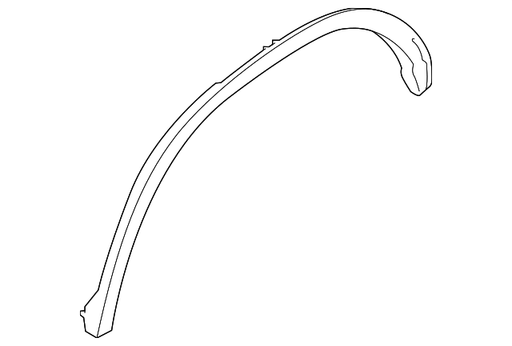 BMW X3 Xline/Luxury Line Wheel Arch Molding Without M Package - BM1790119