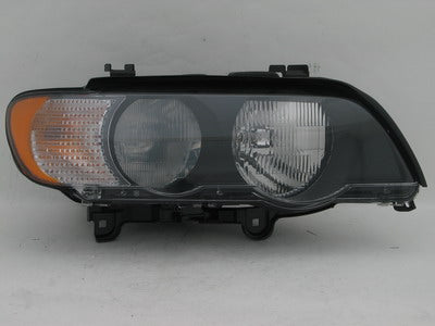 2000-2003 BMW X5 Passenger Side Headlight Lens Housing Halogen W/White Turn Signals - BM2519110-Partify-Painted-Replacement-Body-Parts