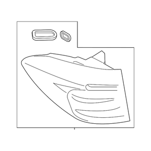 Driver Side Tail Light Assembly image
