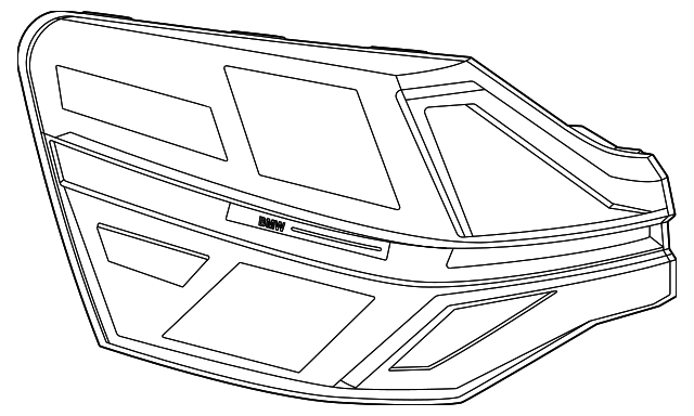 BMW X3 Tail Light Assembly - BM2805146