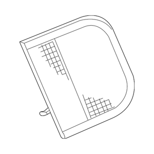 Driver Side Back Up Light Lens / Housing image