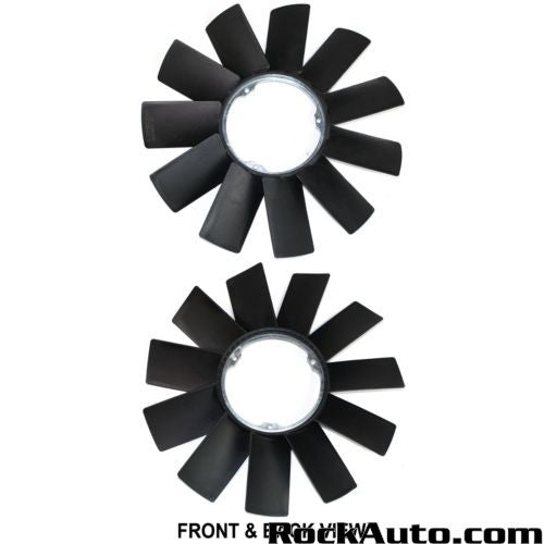 1988-2006 BMW 318i/323i/325i/328i/330i/525i/528i/530i/535i/540i/735i/M3/M5/X5/Z3 Engine Cooling Fan Blade E36 2.5L L6/2.8L L6/3L L6 - BM3112100-Partify-Painted-Replacement-Body-Parts