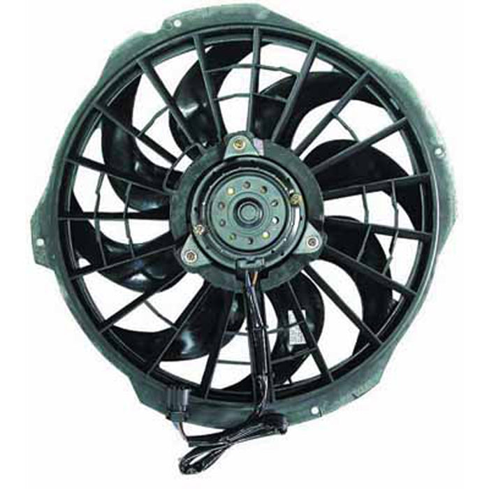 1993-1999 BMW 318i/323i/325i/328i/M3 A/C Condenser Fan Assembly Fan/Motor Assembly W/Factory Installed Air Cond 2 Door - BM3113106-Partify-Painted-Replacement-Body-Parts