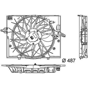 Engine Cooling Fan Assembly image