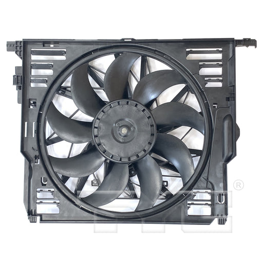 2009-2018 BMW 550i/550i GT/550i GT xDrive/650i/650i Gran Coupe/750i/750Li ActiveHybrid/Base/M Sport/Base Engine Cooling Fan Assembly F10 4.4L V8 Convertible/Coupe - BM3115120-Partify-Painted-Replacement-Body-Parts