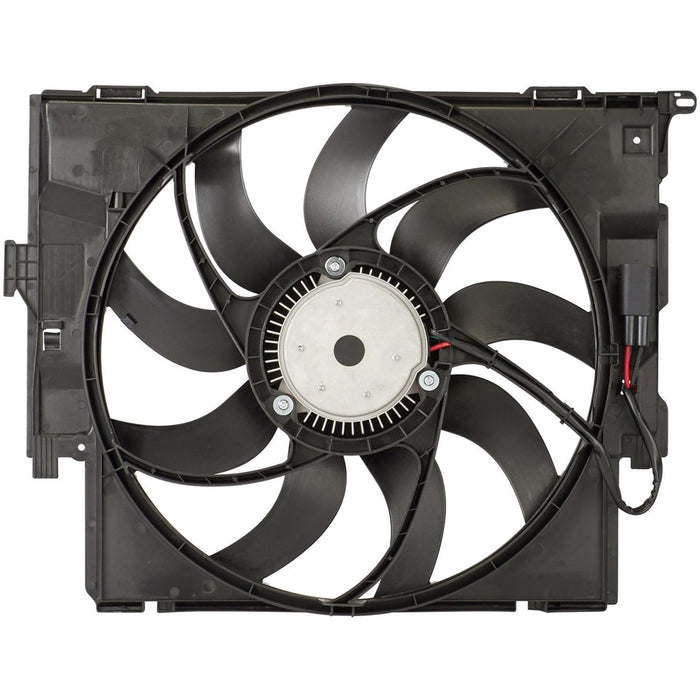 2013-2018 BMW 228i/228i xDrive/328i/335i/428i/428i Gran Coupe/435i/435i Gran Coupe/M2/M235i/M235i xDrive Engine Cooling Fan Assembly F22 W/M Sport Package 2L L4/3L L6 Convertible/Coupe/Sedan - BM3115127-Partify-Painted-Replacement-Body-Parts