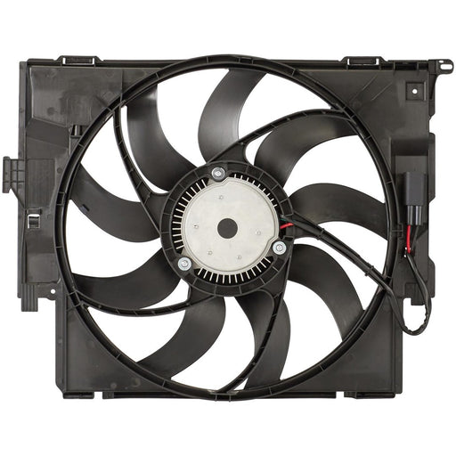 2013-2018 BMW 228i/228i xDrive/328i/335i/428i/428i Gran Coupe/435i/435i Gran Coupe/M2/M235i/M235i xDrive Engine Cooling Fan Assembly F22 W/M Sport Package 2L L4/3L L6 Convertible/Coupe/Sedan - BM3115127-Partify-Painted-Replacement-Body-Parts