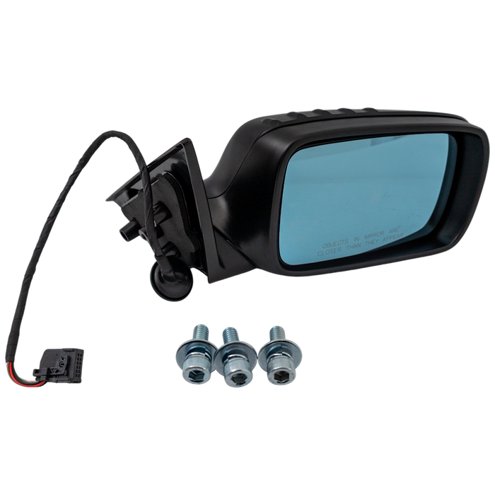 1999-2006 BMW 323Ci/323i/325Ci/328Ci/328i/330Ci Passenger Side Door Mirror E46 Standard Power Heated Non-Folding W/O Memory Assembly - BM1321135-Partify-Painted-Replacement-Body-Parts