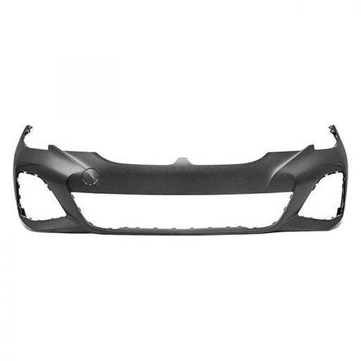 2019-2022 BMW 3-Series 330E/330I/M40I Sedan Front Bumper With M-Package & Without Sensor Holes - BM1000515-Partify-Painted-Replacement-Body-Parts