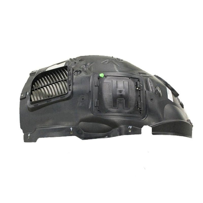 2013-2016 BMW 3 Series Sedan Driver Side Fender Liner With M Sport Front Section - BM1248130-Partify-Painted-Replacement-Body-Parts