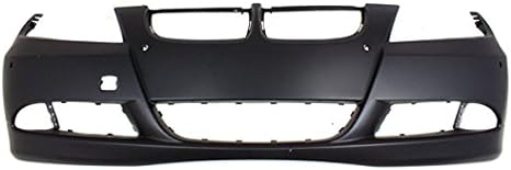 2006-2008 BMW 3-Series Sedan Front Bumper With Sensor Holes & Without Headlight Washer Holes - BM1000178-Partify-Painted-Replacement-Body-Parts