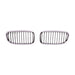 2009-2012 BMW 3 Series Sedan Grille Driver Side Chrome Black - BM1200192-Partify-Painted-Replacement-Body-Parts