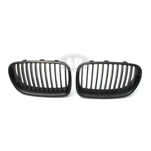 2011-2013 BMW 5 Series Grille Passenger Side Primed Black - BM1200213-Partify-Painted-Replacement-Body-Parts