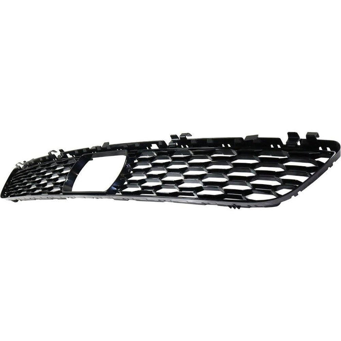 2017-2020 BMW 5 Series Lower Grille Matte Black With Active Cruise/M-Package - BM1036184-Partify-Painted-Replacement-Body-Parts