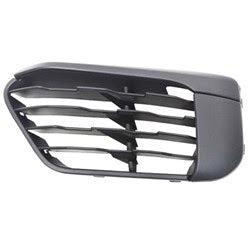 2016-2018 BMW X1 Lower Grille Driver Side Matte Black Without Sensor Base Model - BM1038203-Partify-Painted-Replacement-Body-Parts