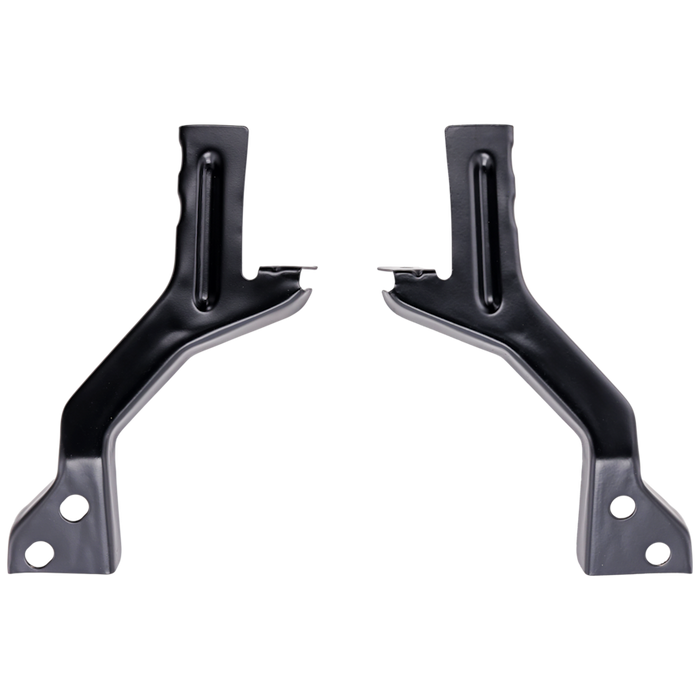 2004-2005 GMC Canyon/Chevrolet Colorado Front Bumper Bracket Set Face Bar Bracket Set 2-Piece - GM1061103-Partify-Painted-Replacement-Body-Parts