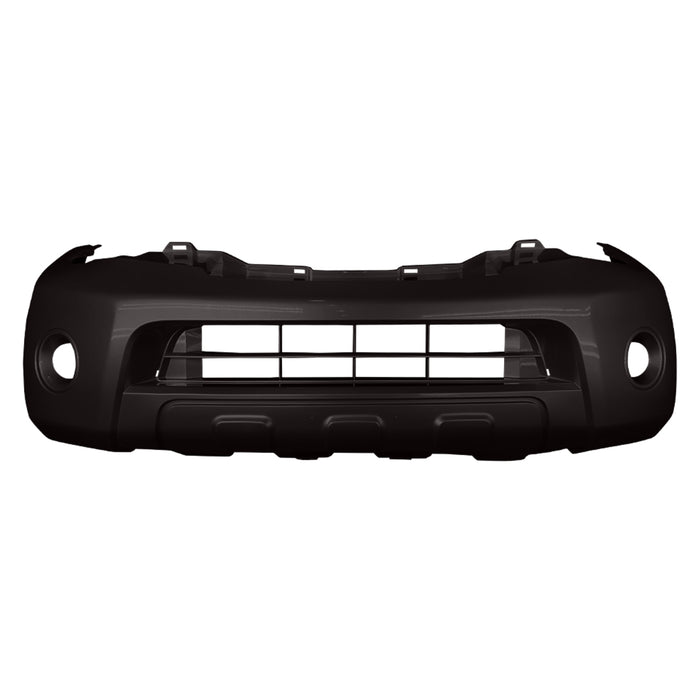 2008-2012 Nissan Pathfinder Front Bumper Without Spoiler Holes - NI1000248-Partify-Painted-Replacement-Body-Parts