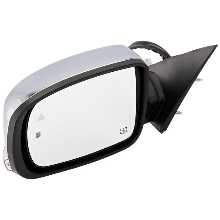 2011-2019 Chrysler 300 Driver Side Door Mirror - CH1320426-Partify-Painted-Replacement-Body-Parts