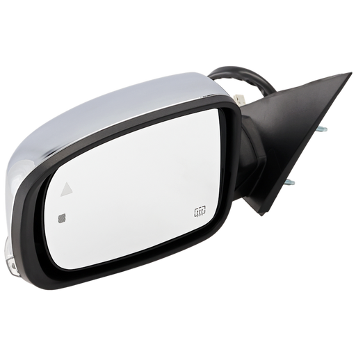 2011-2019 Chrysler 300 Driver Side Door Mirror - CH1320426-Partify-Painted-Replacement-Body-Parts