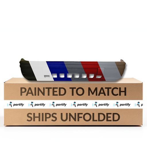 1993-1995 Jeep Grand Cherokee Laredo Front Bumper W/Impact Strip May Need Modification - CH1000207-Partify-Painted-Replacement-Body-Parts