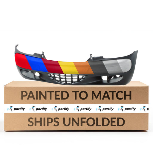 2001-2005 Chrysler PT Cruiser CAPA Certified Front Bumper - CH1000293-Partify-Painted-Replacement-Body-Parts