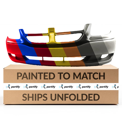 2001 Dodge Caravan SE CAPA Certified Front Bumper Emerald Green Impregnated - CH1000353-Partify-Painted-Replacement-Body-Parts