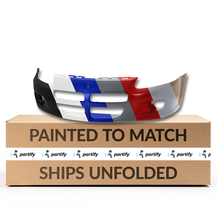 2001-2002 Dodge Stratus Front Bumper W/Fog Lamps Matte 4 Door Sedan - CH1000376-Partify-Painted-Replacement-Body-Parts