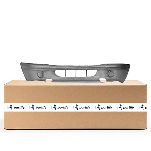 2003-2004 Dodge Durango CAPA Certified Front Bumper One Piece Type W/O Fog Lamps Textured Finish Code Mcc Gray - CH1000386-Partify-Painted-Replacement-Body-Parts