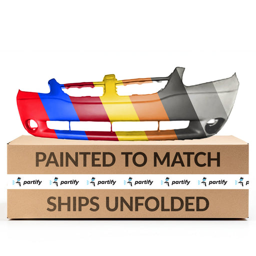 2002 Dodge Caravan Front Bumper W/4-Piece Grille Short Wheelbase - CH1000393-Partify-Painted-Replacement-Body-Parts