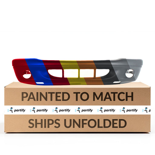 2001-2002 Dodge Dakota/Durango CAPA Certified Front Bumper W/One Piece Bumper W/Fog Lamps Smooth Finish - CH1000412-Partify-Painted-Replacement-Body-Parts