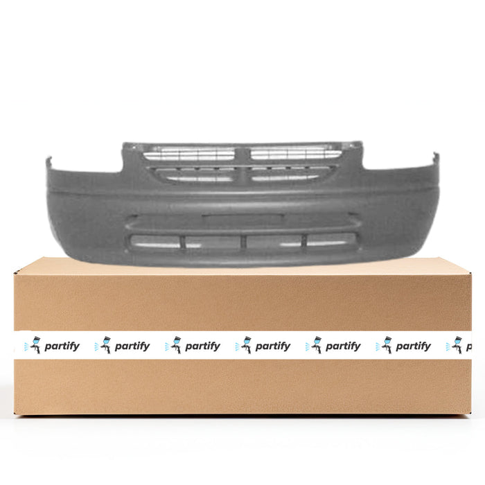 1996-1998 Dodge Caravan LE CAPA Certified Front Bumper W/Fog Lamps Textured Finish - CH1000815-Partify-Painted-Replacement-Body-Parts