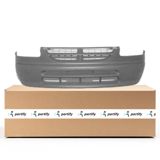 1996-1998 Dodge Caravan LE CAPA Certified Front Bumper W/Fog Lamps Textured Finish - CH1000815-Partify-Painted-Replacement-Body-Parts