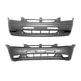 1996-2000 Dodge Caravan Front Bumper W/O Fog Lamps Textured Finish Cool Gray Bottom - CH1000821-Partify-Painted-Replacement-Body-Parts