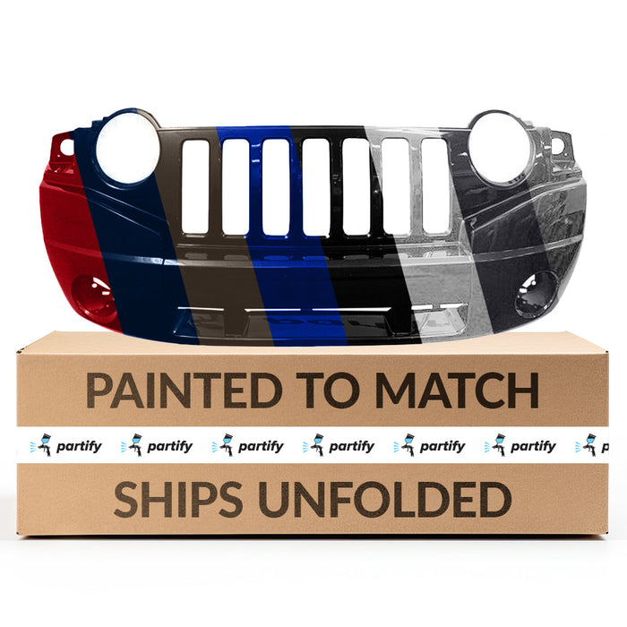 2007-2010 Jeep Compass Sport/Limited Front Bumper - CH1000905-Partify-Painted-Replacement-Body-Parts