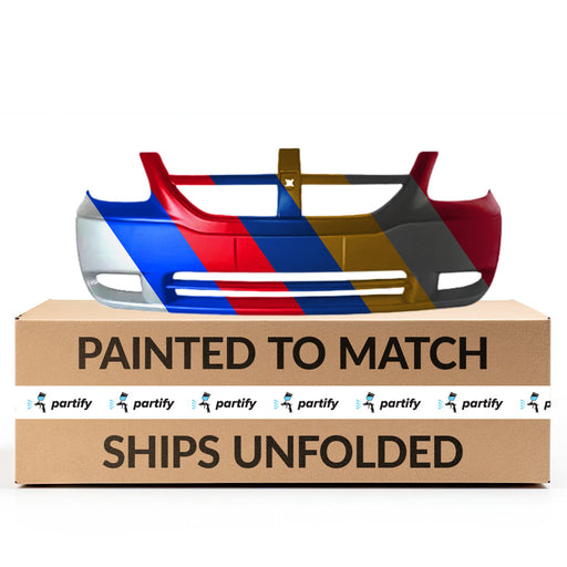 2005-2007 Dodge Caravan SE CAPA Certified Front Bumper To 5-04 - CH1000908-Partify-Painted-Replacement-Body-Parts