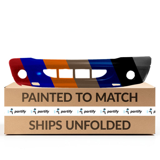 2001-2004 Dodge Dakota CAPA Certified Front Bumper W/O R/T 1 Piece W/Fog Lamps - CH1000925-Partify-Painted-Replacement-Body-Parts