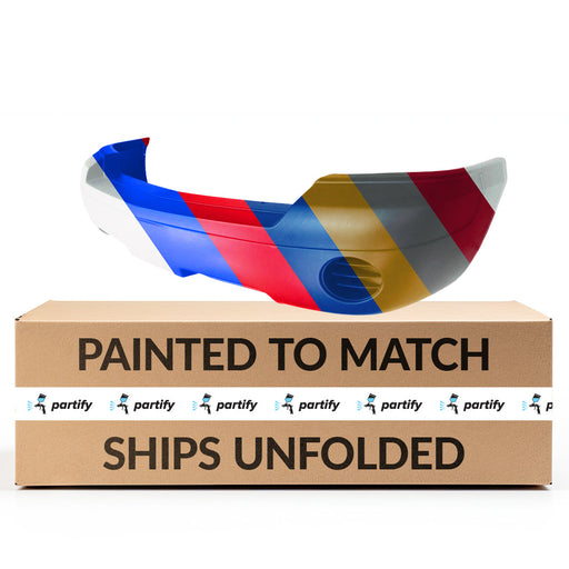 2005-2007 Dodge Dakota Front Bumper Gray W/O Bright Cover - CH1000926-Partify-Painted-Replacement-Body-Parts