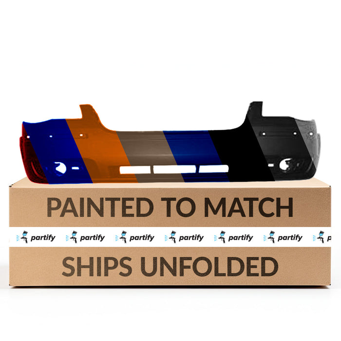 2008-2010 Chrysler Town & Country CAPA Certified Front Bumper W/O Headlamp Washer W/Bright Insert - CH1000929-Partify-Painted-Replacement-Body-Parts