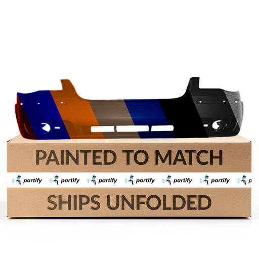 2008-2010 Chrysler Town & Country CAPA Certified Front Bumper W/O Headlamp Washer W/Bright Insert - CH1000929-Partify-Painted-Replacement-Body-Parts