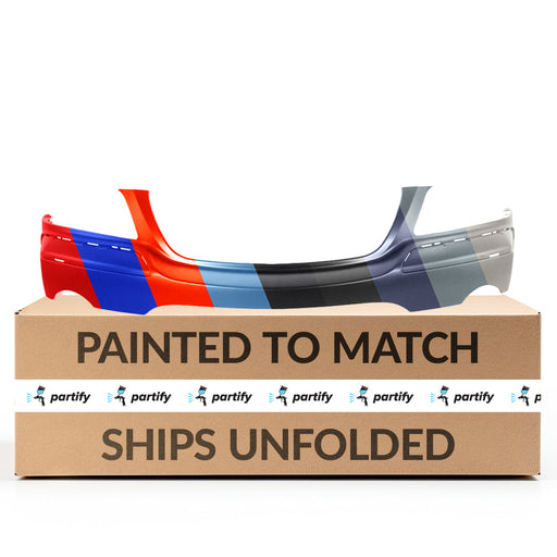 2004-2006 Chrysler Pacifica CAPA Certified Front Bumper Upper W/Touring Package W/Chrome Insert Matte - CH1000950-Partify-Painted-Replacement-Body-Parts