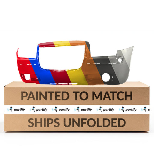 2005-2010 Chrysler 300 CAPA Certified Front Bumper W/Fog Lamps Matte 6 Cyl 3.5L - CH1000952-Partify-Painted-Replacement-Body-Parts