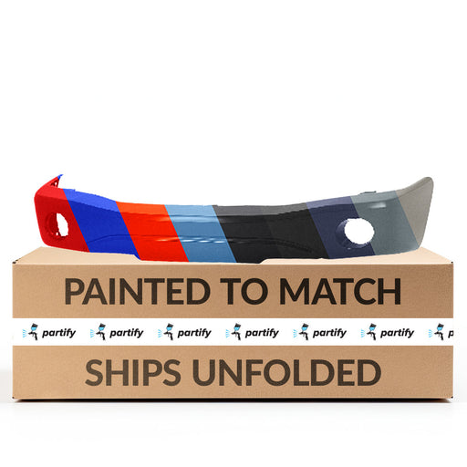 2004-2006 Dodge Durango CAPA Certified Front Bumper W/Fog Lamps Matte Smooth - CH1000960-Partify-Painted-Replacement-Body-Parts