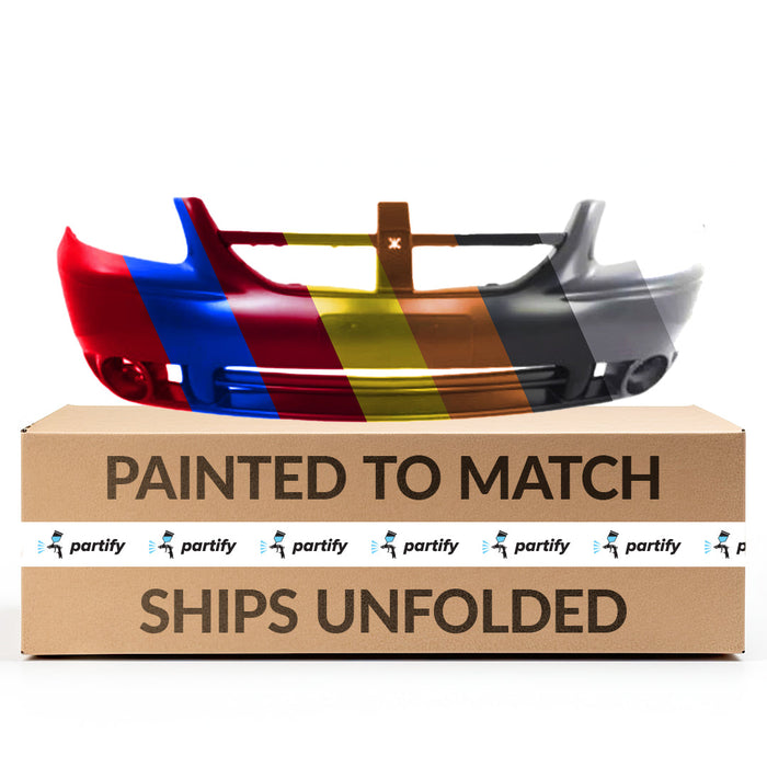 2005-2007 Dodge Caravan CAPA Certified Front Bumper W/Fog Lamps Matte Smooth - CH1000962-Partify-Painted-Replacement-Body-Parts