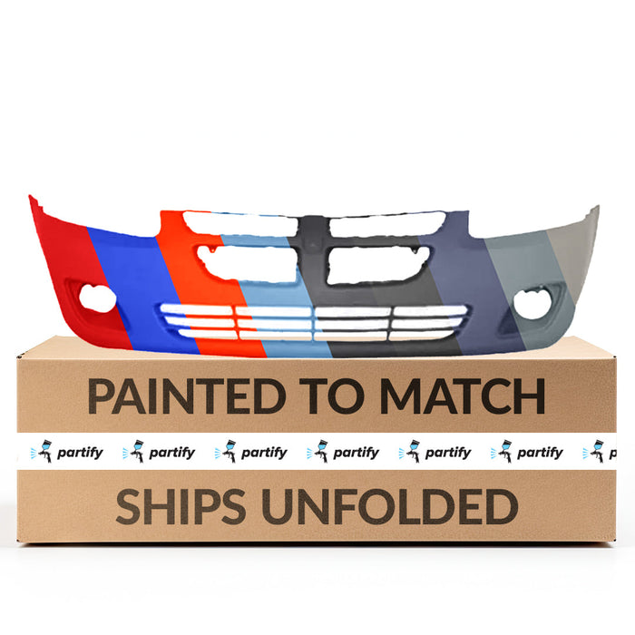 2004-2006 Dodge Stratus CAPA Certified Front Bumper W/O Fog Lamps Matte - CH1000963-Partify-Painted-Replacement-Body-Parts