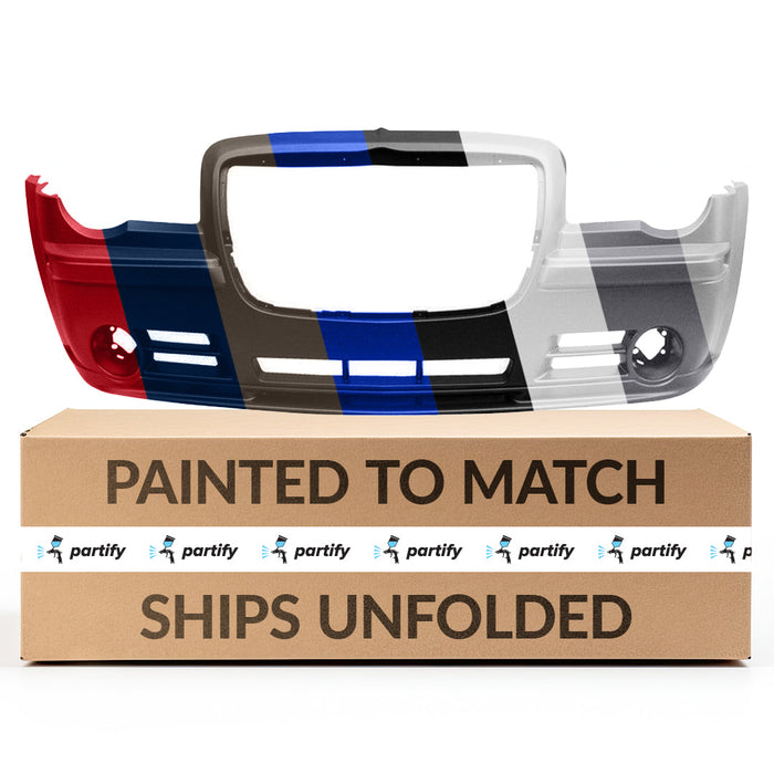 2007-2010 Chrysler 300 Front Bumper Without Sensor Holes - CH1000966-Partify-Painted-Replacement-Body-Parts