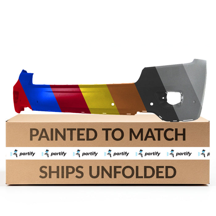 2011-2013 Jeep Grand Cherokee CAPA Certified Front Bumper W/O Headlamp Washer W/Park Assist - CH1000981-Partify-Painted-Replacement-Body-Parts