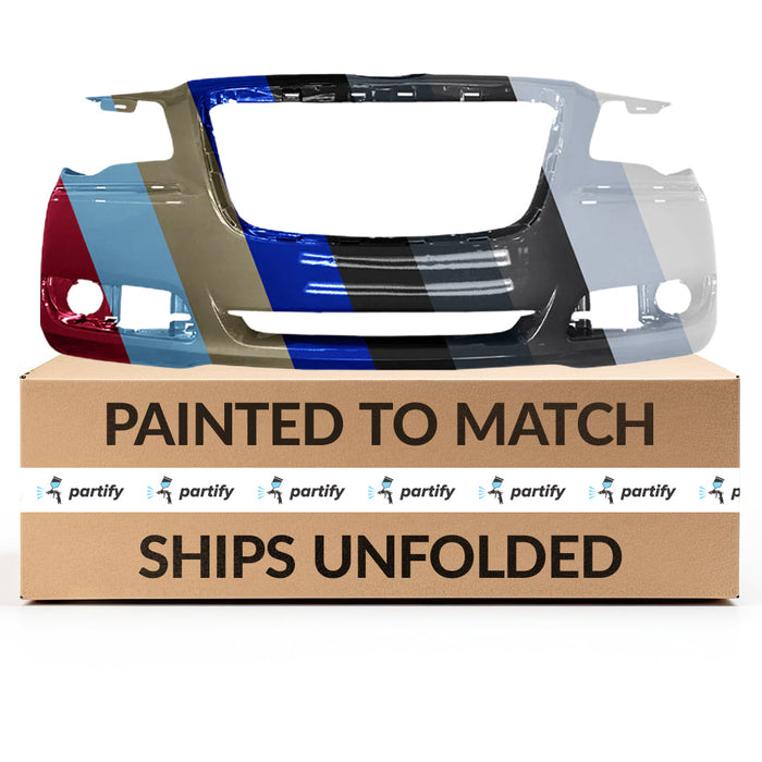 2011-2014 Chrysler 300 Front Bumper Without Sensor Holes - CH1000A00-Partify-Painted-Replacement-Body-Parts