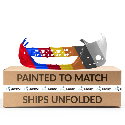 2013-2016 Dodge Dart CAPA Certified Front Bumper W/Tow Hook Hole - CH1000A09-Partify-Painted-Replacement-Body-Parts